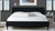 Aspen Vertical Tufted Headboard Platform Bed Set, King, Anthracite Black