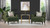 Alana 38" Lawson Accent Arm Chair Metal Casters, Olive Green