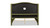 Marcella Upholstered Shelter Headboard Bed Set, Queen, Olive Green