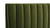 Aspen Vertical Tufted Modern Headboard Platform Bed Set, Queen, Olive Green