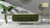 Chloe Modern Glam Storage Bench, Olive Green