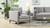 Knox 36" Modern Farmhouse Arm Chair, Opal Grey
