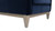 Knox 36" Modern Farmhouse Arm Chair, Dark Navy Blue Performance Velvet