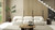 Marcel 109.5" Bubble Modular Modern 3-Piece Sofa, Ivory White Bouclé
