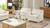 Ada 38" Flared Arm Contemporary Armchair with Lumbar Pillow, Flax White