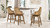 Bahama 26" Cane Rattan High-Back Swivel Counter Stool with Recessed Arms, Taupe Beige
