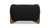 Alpine 44" Sherpa Arm Chair, Ebony Black Bouclé