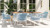 Maiden 7pc 6-Seater Teak & Aluminum Patio Dining Set, Sky Blue