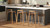 Sven 26.5" Modern Minimalist Low Back Wood Counter Stool, Dark Brown Walnut
