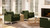 Pasadena 36" Wide Modern Farmhouse Accent Arm Chair, Olive Green