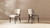 Harriet Split Back Upholstered Dining Side Chair, Set of 2, Merino Gray