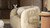 Ayla 9" Round Sphere Accent Ball Throw Pillow, Curly White