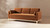 Knox 84" Modern Farmhouse Sofa, Burnt Orange