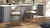 Artemis 26" Mixed Material Upholstered Counter Stool, Warm White
