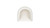 Vavona 26.5" Burl Wood Upholstered Barrel Back Counter Height Bar Stool, Polar Off-White