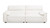 Sorrento 90.5" Modular 2-Piece Sofa, Crème Off-White