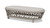 Everly 43.5" Oval Woven Patio Coffee Table, Light Beige