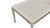 Carina Rectangular Pearl Finish Dining Table