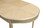 Champagne gold base enhances elegance and luxury appeal Dining Table