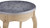 Carina Resin Top Side Table with Cabriole Legs