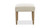 Colette Square Upholstered Stool Ottoman