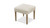 Colette Square Upholstered Stool Ottoman