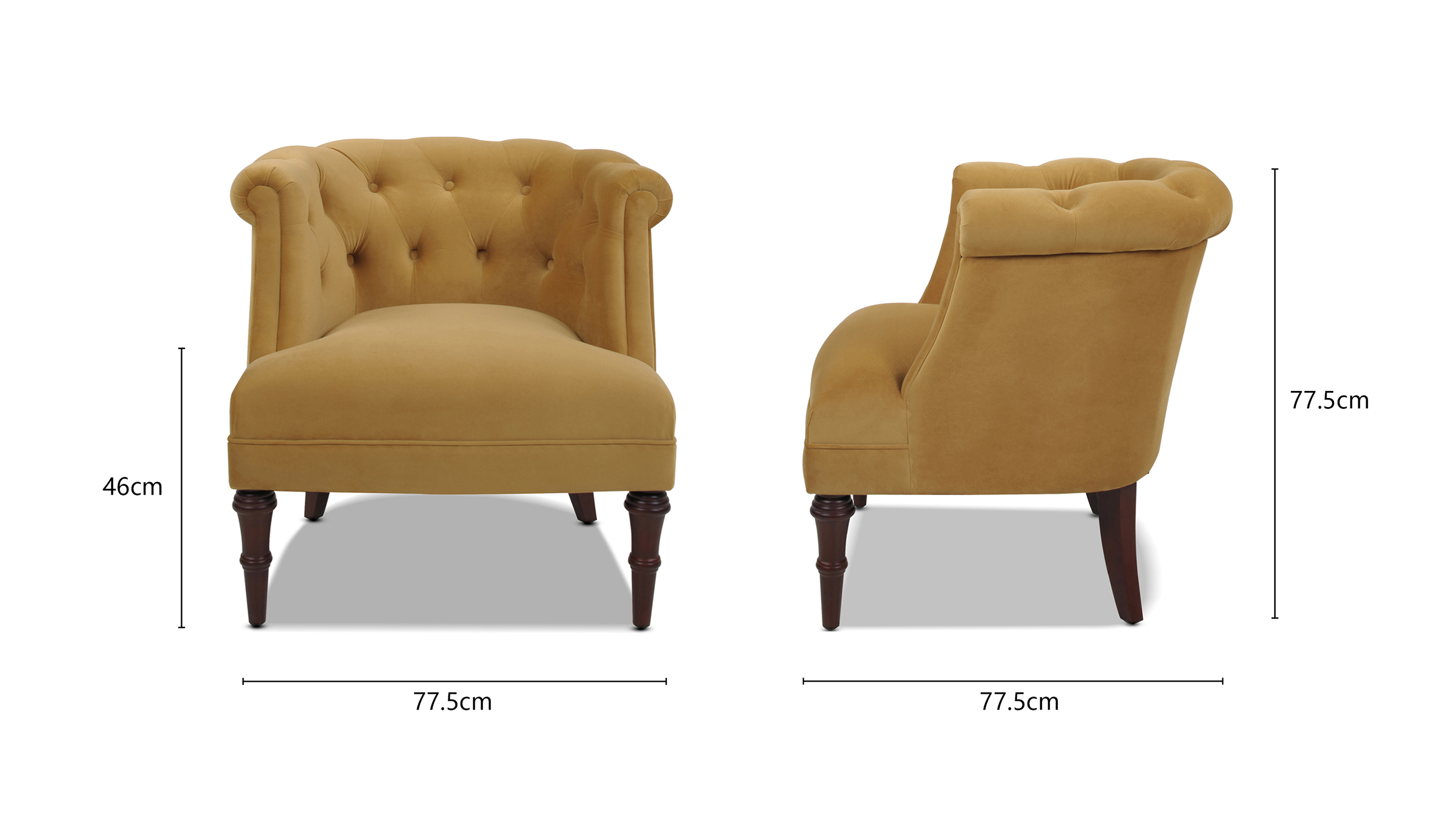 Katherine Tufted Accent Chair