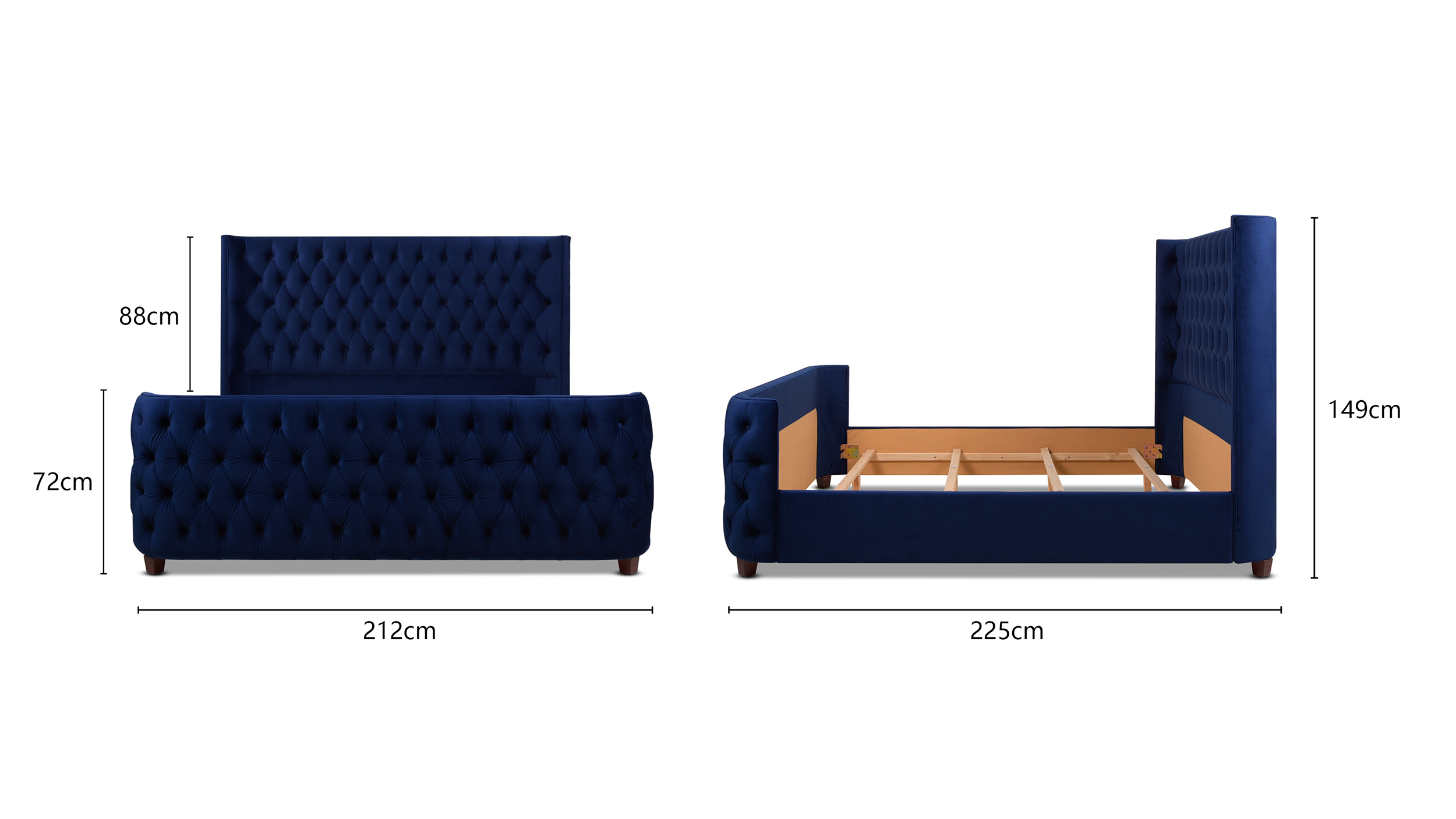 Brooklyn Tufted Bed