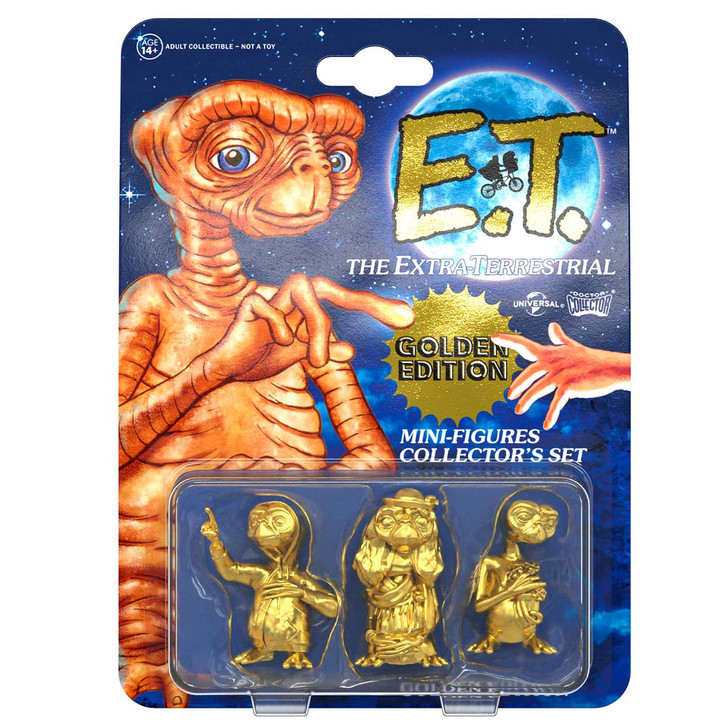 E.T - Pack de figuras - Golden Edition - LIMITED EDITION