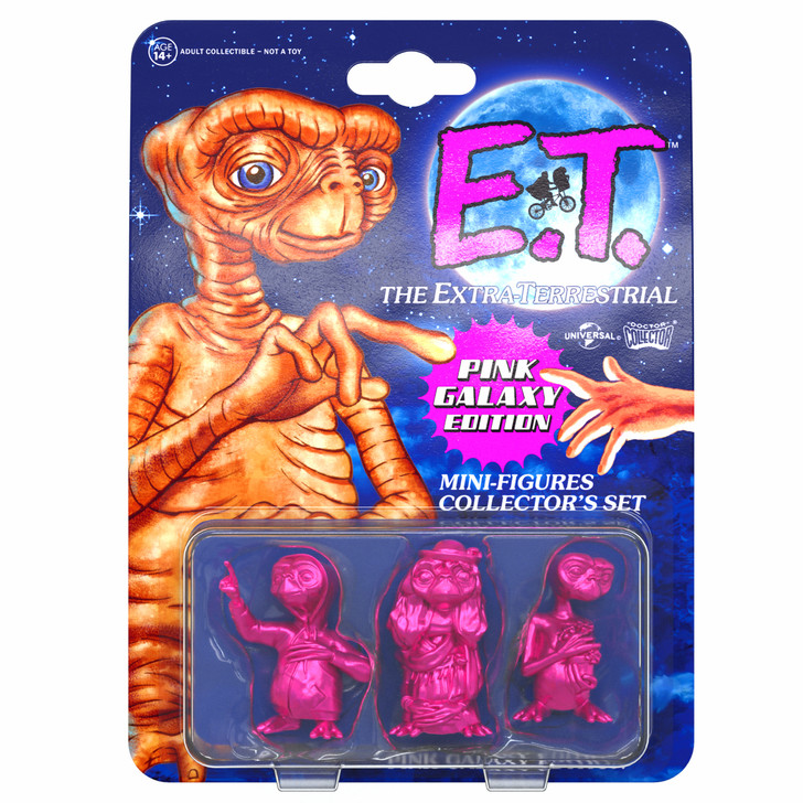 E.T - Pack de figuras - Pink Galaxy Edition - LIMITED EDITION WEB