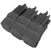 Condor Tactical Molle Triple Stacker M4 Mag Pouch - Black MA44-002