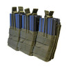 Condor Tactical Molle Triple Stacker M4 Mag Pouch - OD