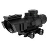 Aim Sports 4X32 TRI-ILLUMINATED SCOPE w/ TRI-WEAVER RAILS / PICATINNY MOUNT