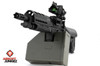 Krytac Full Metal Trident LMG Enhanced Airsoft AEG with Keymod - Black