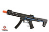 King Arms 9mm SBR PDW AEG Rifle - Blue