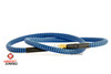 Airsoftjunkiez Heavy Weave Widebore Air Line 36" - Black and Blue