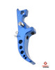 SPEED Airsoft M4 Curved Tunable Trigger Blue