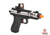 WE-Tech Galaxy Select-Fire Gas Blowback Airsoft Pistol | Silver