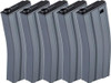 Firepower Metal 190rd Mid-Cap Magazine for M4/M16 Series Airsoft AEG Rifles (Package: Set of 5)