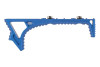 Strike Industries, Link Curved Foregrip, Blue, Fits MLOK and Keymod