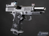 6mmProShop Staccato Licensed C2 Compact 2011 Gas Blowback T8 Airsoft Pistol (Color: Black / Green Gas / Gun Only)