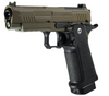 ARCTURUS Vanguard 4.3" Hi-Capa GBB Pistol w/Optics Ready Slide BLK-TAN