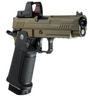 ARCTURUS Vanguard 4.3" Hi-Capa GBB Pistol w/Optics Ready Slide & ARS-1 Red Dot Combo BLK-TAN