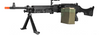 Lancer Tactical Full Metal M240 Airsoft AEG Squad Automatic Machine Gun with Box Magazine (Color: Black)