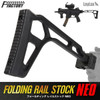 Laylax First Factory Neo Folding Stock for Picatinny Rail Mounts