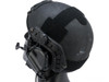 Evike.com x Earmor M32H MOD3 Tactical Communication Hearing Protector for ARC FAST MT Helmets (Color: Evike Black)