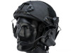 Evike.com x Earmor M32H MOD3 Tactical Communication Hearing Protector for ARC FAST MT Helmets (Color: Evike Black)
