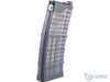 EMG x Lancer Systems L5AWM 30 Round Magazine for CGS & MWS Gas Blowback Airsoft Rifles (Color: Translucent Smoke / 300 BLK)