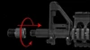 Matrix CNC 14mm Positive (+) to 14mm Negative (-) Flashhider / Barrel Adapter for Airsoft AEG