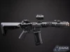 6mmProShop x SAI GRY AR-15 Airsoft AEG Rifle (Color: Black / 6.5" / Gun Only)